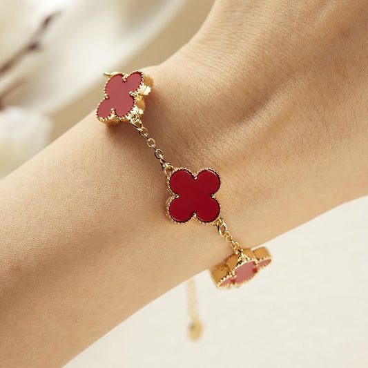 Pulseras Van cleef bañadas en oro 18k