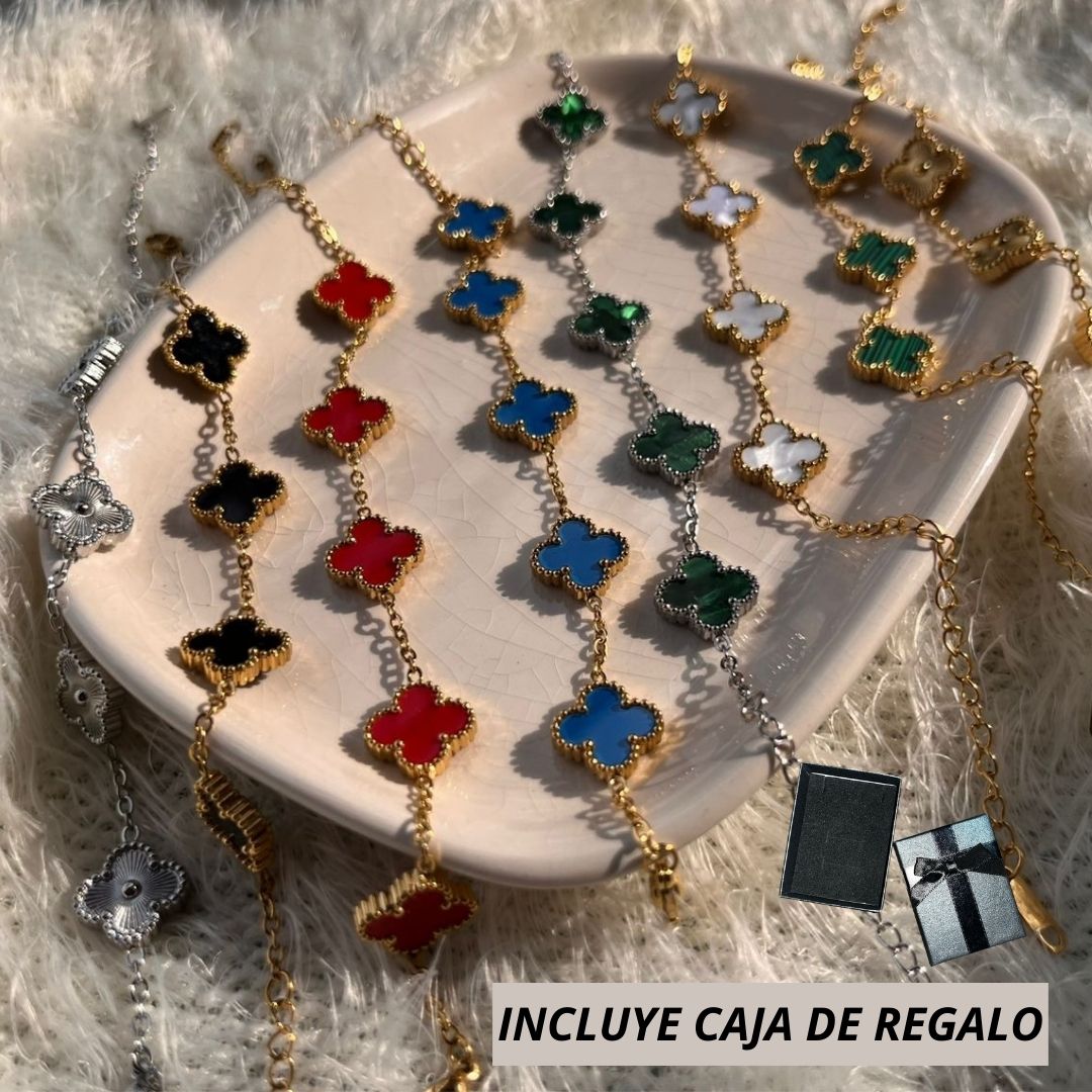 Pulseras Van cleef bañadas en oro 18k