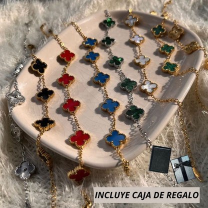 Pulseras Van cleef bañadas en oro 18k