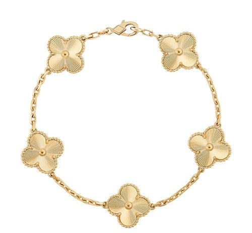 Pulseras Van cleef bañadas en oro 18k